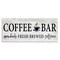 Stupell Industries Coffee Bar Cafe Rustic Sign Canvas Wall Art